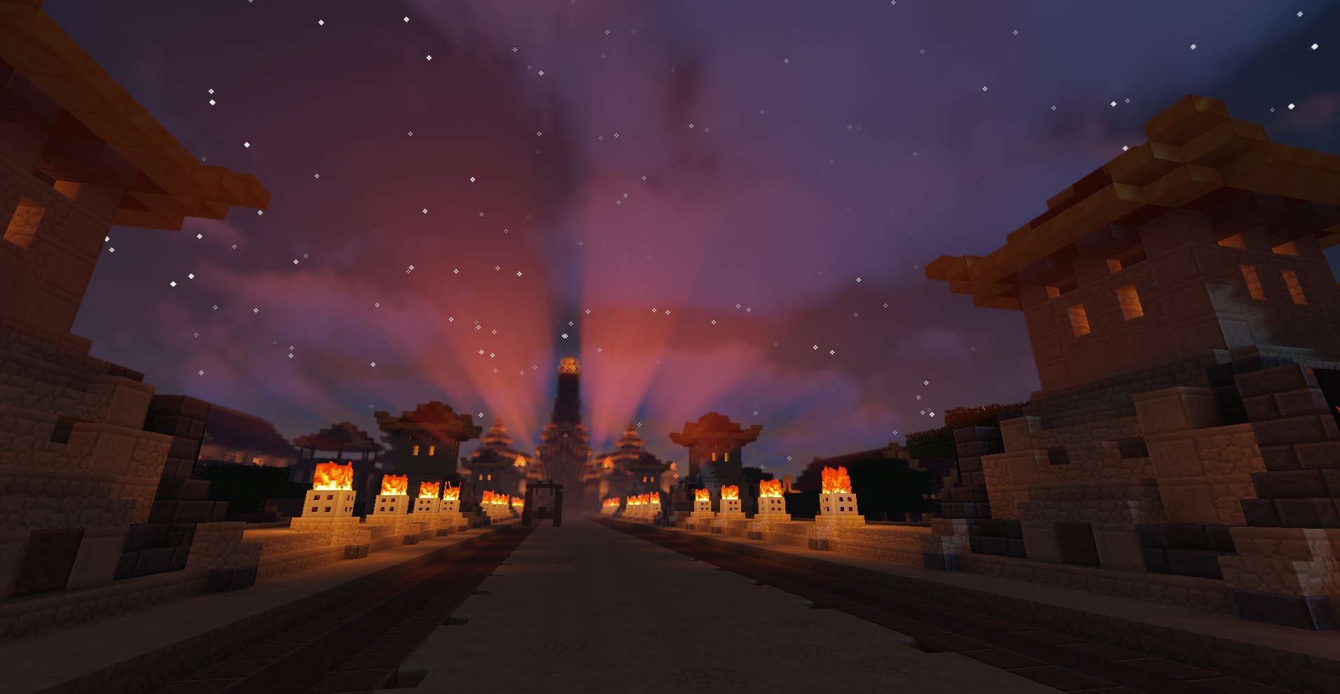 Screenshot competition submission of Fire Nation Capital, made by Adamte